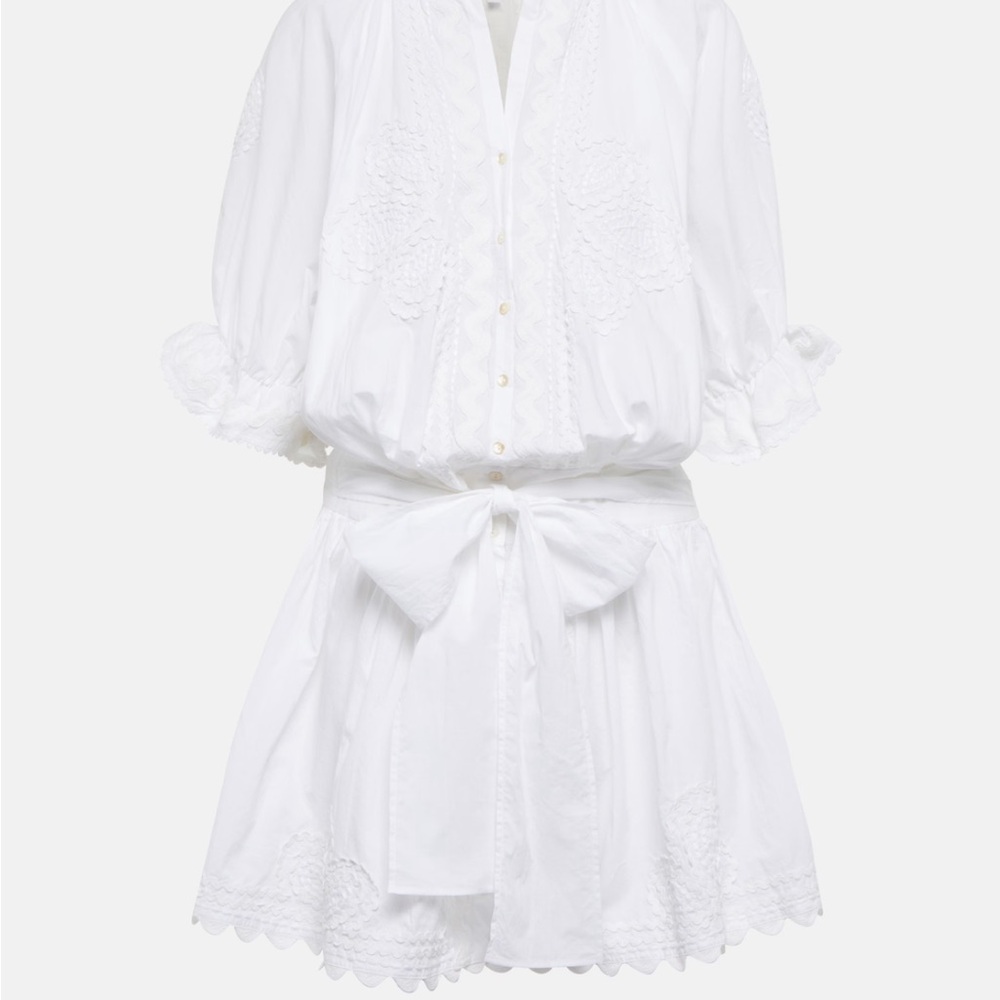 Juliet Dunn White Mini Dress